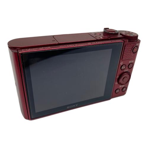 SONY (ソニー) コンパクトデジタルカメラ DSC-WX500 レッド キズ有