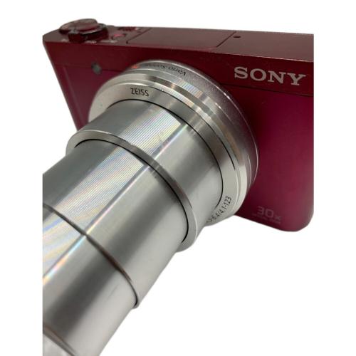 SONY (ソニー) コンパクトデジタルカメラ DSC-WX500 レッド キズ有