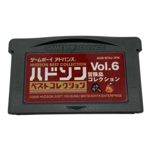HUDSON (ハドソン) ハドソン ベストコレクション vol.6 ゲームボーイアドバンス用ソフト 説明書・箱付き CERO A (全年齢対象)