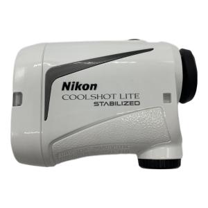 Nikon (ニコン) ゴルフ距離測定器 ホワイト クールショットライト スタビライザー