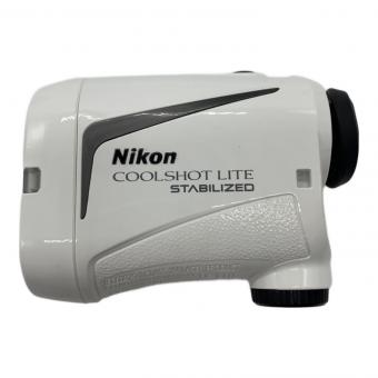 Nikon (ニコン) ゴルフ距離測定器 ホワイト クールショットライト スタビライザー