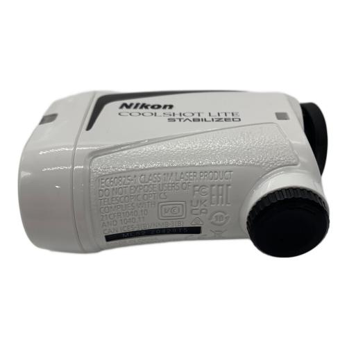 Nikon (ニコン) ゴルフ距離測定器 ホワイト クールショットライト スタビライザー