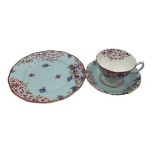 ROYAL ALBERT (ロイヤルアルバート) カップ&ソーサー・プレートセット シッティング・プリティ・ROYAL ALBERT 100周年 キャンディー・コレクション