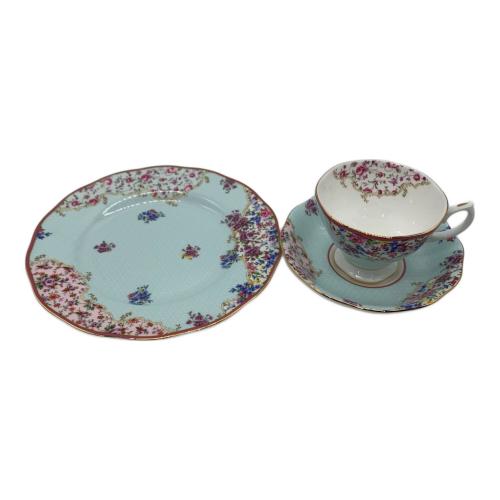 ROYAL ALBERT (ロイヤルアルバート) カップ&ソーサー・プレートセット シッティング・プリティ・ROYAL ALBERT 100周年 キャンディー・コレクション