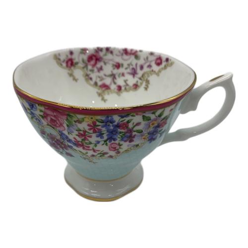 ROYAL ALBERT (ロイヤルアルバート) カップ&ソーサー・プレートセット シッティング・プリティ・ROYAL ALBERT 100周年 キャンディー・コレクション