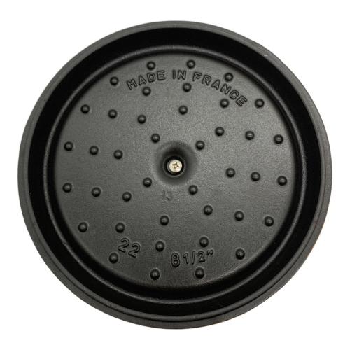 Staub (ストウブ)　ピコ・ココット・ラウンド 22cm オレンジ