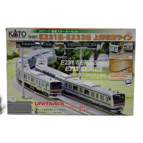 KATO (カトー) Nゲージ 現状販売 複線スターターセット E231系・E233系上野東京ライン Nゲージ ※現状販売