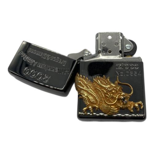 ZIPPO (ジッポ) オイルライター 1999年6月製 ダイヤ入龍2000 0354