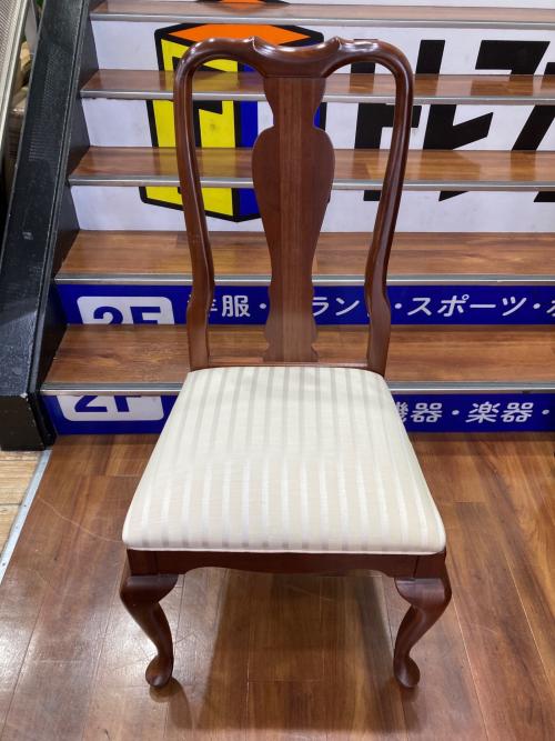 ETHAN ALLEN (イーセンアーレン) ダイニングチェアー ブラウン