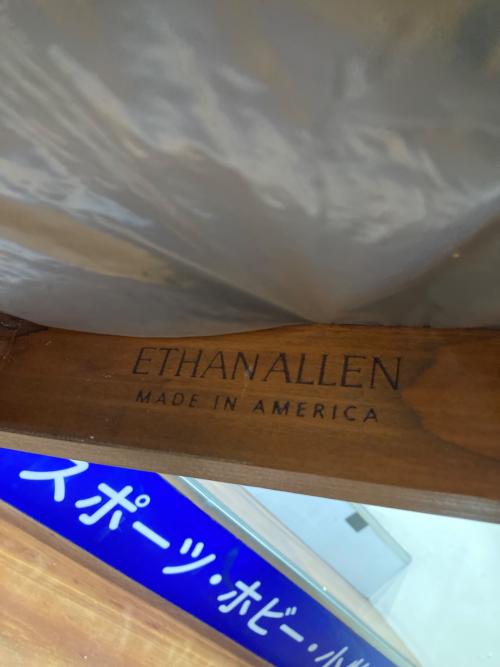 ETHAN ALLEN (イーセンアーレン) ダイニングチェアー ブラウン
