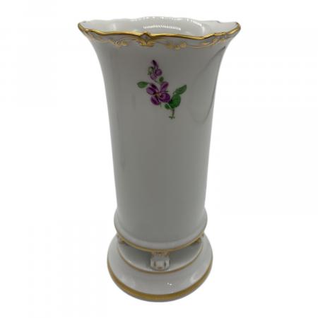 Meissen (マイセン) 金彩フラワーベース 花柄 四つ脚｜トレファクONLINE