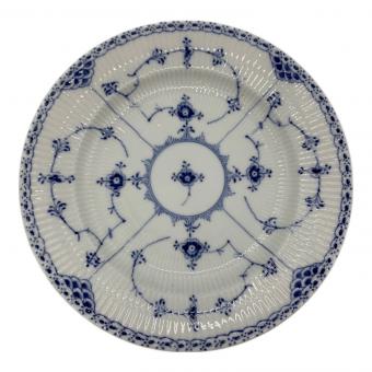 ROYAL COPENHAGEN (ロイヤル・コペンハーゲン) プレート 26cm カケ・凹み・キズアリ有 ブルーフルーテッド・ハーフレース