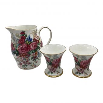 Wedgwood (ウェッジウッド) ピッチャー&カップ ハンプトン・フローラル
