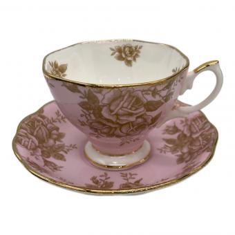 ROYAL ALBERT (ロイヤルアルバート) カップ&ソーサー 100周年記念限定版 ゴールデンローズ