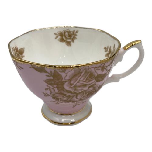 ROYAL ALBERT (ロイヤルアルバート) カップ&ソーサー 100周年記念限定版 ゴールデンローズ