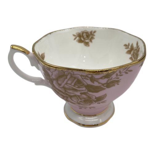 ROYAL ALBERT (ロイヤルアルバート) カップ&ソーサー 100周年記念限定版 ゴールデンローズ