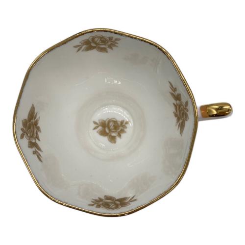 ROYAL ALBERT (ロイヤルアルバート) カップ&ソーサー 100周年記念限定版 ゴールデンローズ