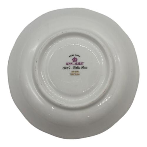 ROYAL ALBERT (ロイヤルアルバート) カップ&ソーサー 100周年記念限定版 ゴールデンローズ