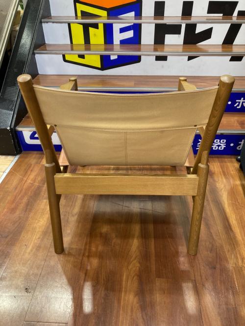 journal standard Furniture (ジャーナルスタンダードファニチャー) ラウンジチェアー ブラウン×ナチュラル COLTON