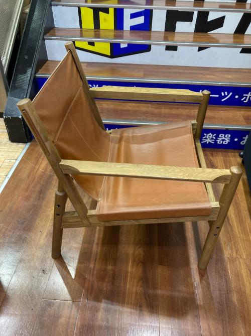 journal standard Furniture (ジャーナルスタンダードファニチャー) ラウンジチェアー ブラウン×ナチュラル COLTON