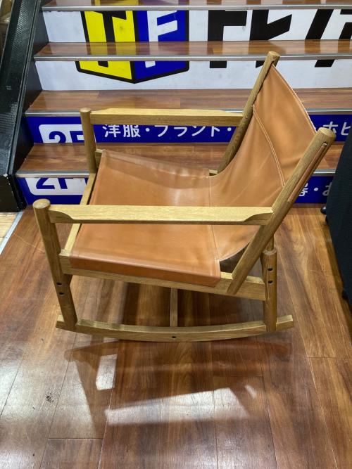 journal standard Furniture (ジャーナルスタンダードファニチャー) ロッキングチェアー ブラウン×ナチュラル COLTON