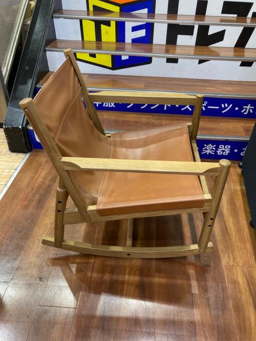 journal standard Furniture (ジャーナルスタンダードファニチャー) ロッキングチェアー ブラウン×ナチュラル COLTON