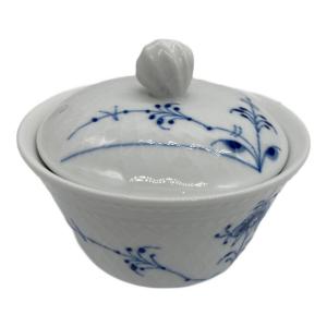 ROYAL COPENHAGEN (ロイヤル・コペンハーゲン) 蓋付ボウル 112/113 ブルーパルメッテ