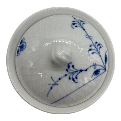ROYAL COPENHAGEN (ロイヤル・コペンハーゲン) 蓋付ボウル 112/113 ブルーパルメッテ