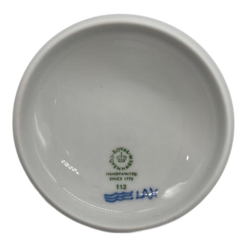 ROYAL COPENHAGEN (ロイヤル・コペンハーゲン) 蓋付ボウル 112/113 ブルーパルメッテ