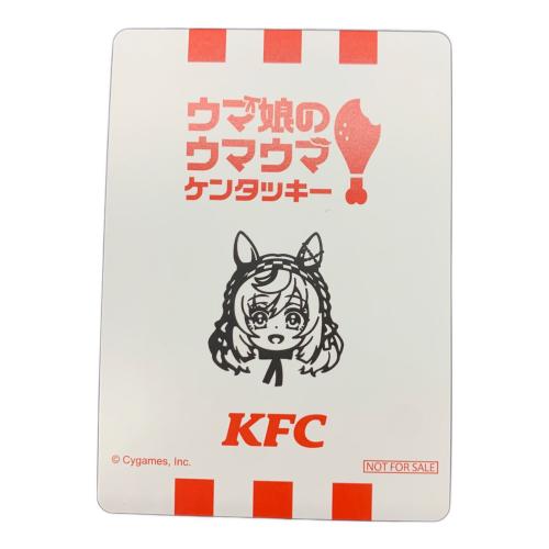 ■ウマ娘 プリティダービー (ウマムスメ プリティダービー) サイン入りカード キャラクターグッズ ケンタッキーコラボ @