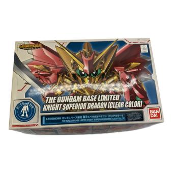 BANDAI (バンダイ) レジェンドビービー ガンダムベース限定 騎士スペリオルドラゴン【クリアカラー】 ガンプラ