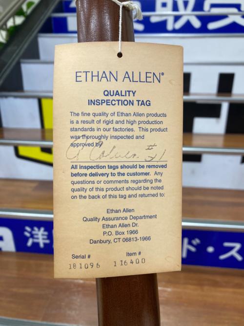 ETHAN ALLEN (イーセンアーレン) Gerogian Court　ダイニングチェアー ブラウン