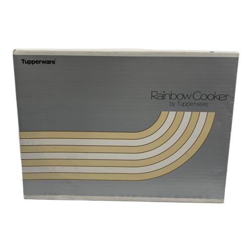 Tupperware 寸胴両手鍋 26cm シルバー TUPPERWARE RAINBOW COOKER