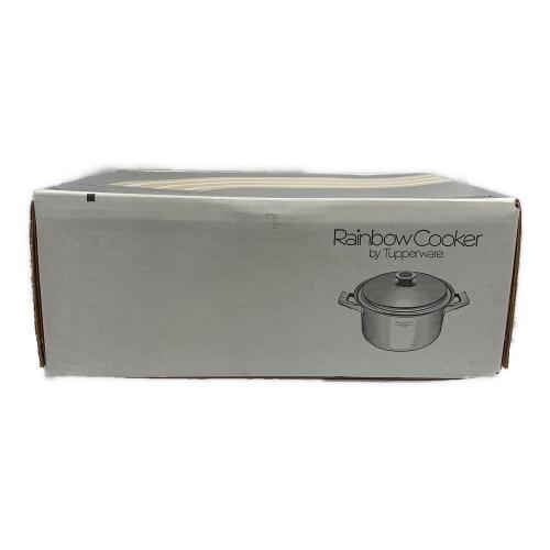 Tupperware 寸胴両手鍋 26cm シルバー TUPPERWARE RAINBOW COOKER
