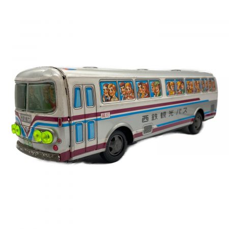 西鉄観光バス ブリキおもちゃ 昭和レトロ レア オブジェ フィギュア 