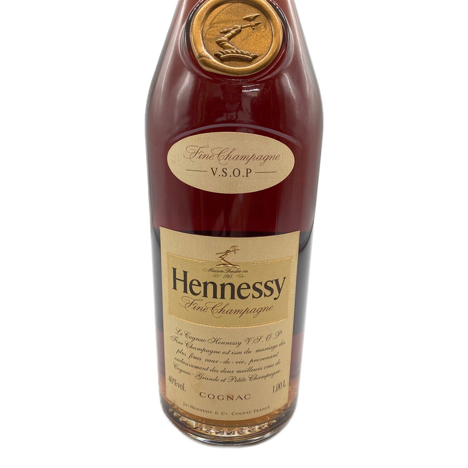 Hennessy ヘネシー VSOP ファインシャンパーニュ 1リットル - ブランデー
