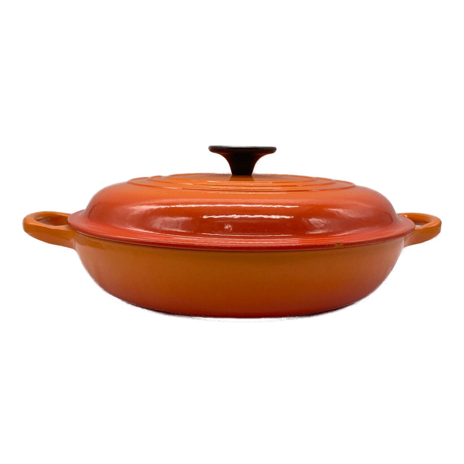 LE CREUSET (ルクルーゼ) キャセロール オレンジ ビュッフェ・キャセロール26cm｜トレファクONLINE