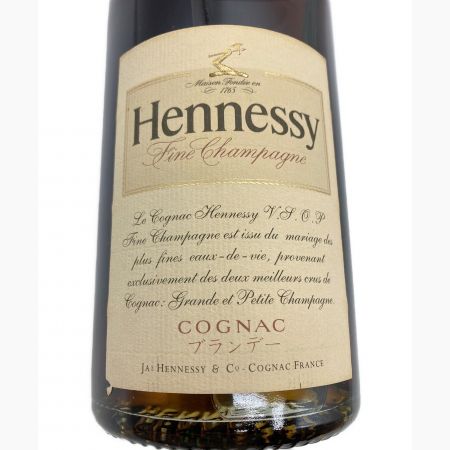 ヘネシー (Hennessy) コニャック 700ml VSOP クリアボトル 未開封