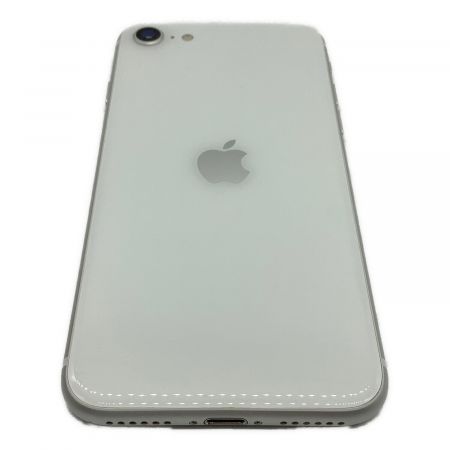 Apple (アップル) iPhone SE(第2世代) ホワイト MX9T2J/A SIMフリー 64GB バッテリー:Aランク ○ サインアウト確認済 356501101820485