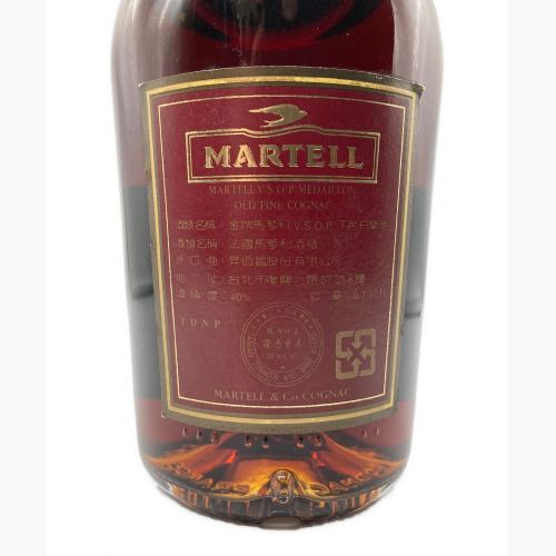 マーテル (MARTELL) コニャック 700ml VSOP MEDAILLON 未開封