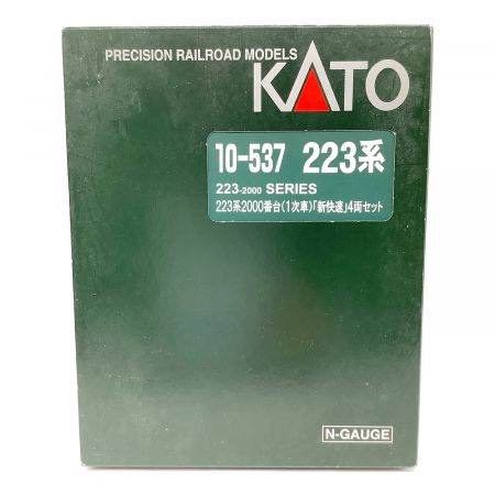 KATO (カトー) Nゲージ 223系2000番台(1次車) 「新快速」4両セット 10-537