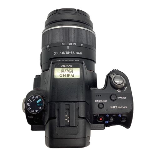 SONY (ソニー) デジタル一眼レフカメラ ズームレンズキット α55 SLT-A55VL 1620万画素 APS-C 専用電池 SDカード対応 ISO100～12800 0183496