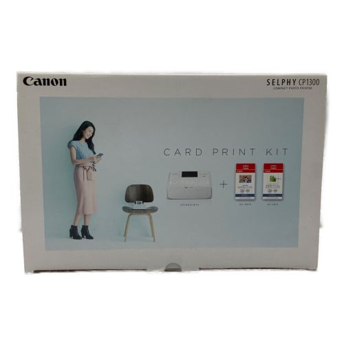 CANON (キャノン) コンパクトプリンター CARD PRINT KIT SELPHY CP1300 -