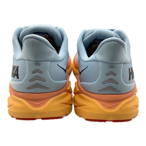 HOKAONEONE (ホカオネオネ) ランニングシューズ レディース SIZE 23cm スカイブルー×オレンジ Clifton 8 1121375-SSIF