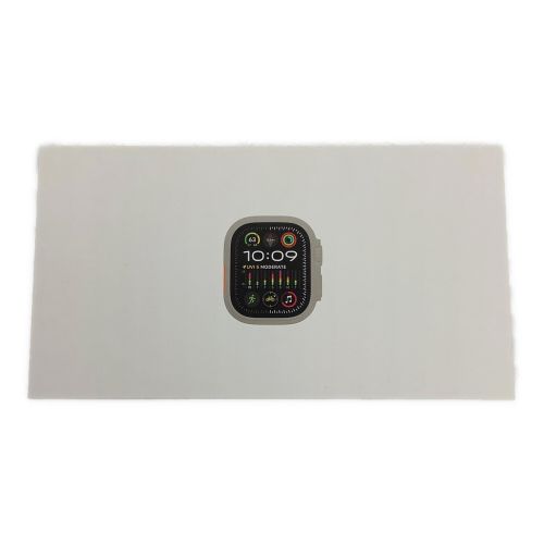 Apple (アップル) Apple Watch 357114364815215 トレイルループ ブルー/ブラック M/L MRF63J/A Ultra2 GPS+Cellularモデル 49mm 未開封品 F5X2LMQ277