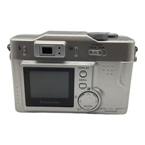 Panasonic (パナソニック) コンパクトデジタルカメラ DMC-LC20-S 200万画素 1/2.7型CCD 乾電池 SDカード対応 ISO100～400 5コマ/秒 UA25305466