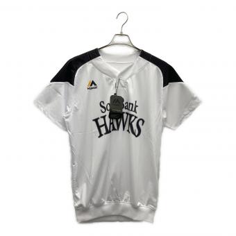 福岡ソフトバンクホークス (フクオカソフトバンクホークス) 応援グッズ SIZE M Majestic社製 ユニフォーム SB2122AS0003