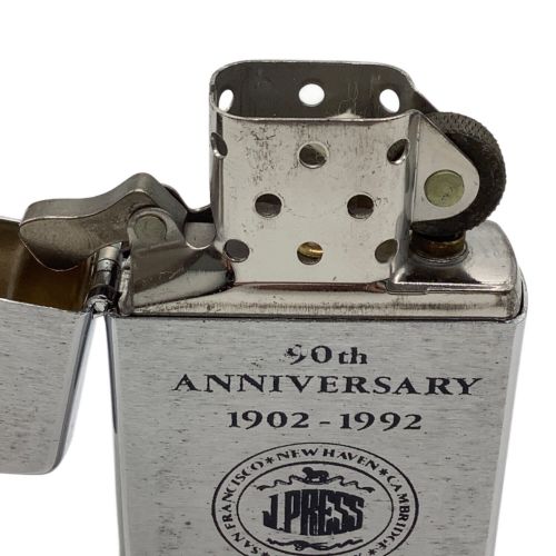 ZIPPO J.PRESS 90th ANNIVERSARY 1902-1992 1992年製