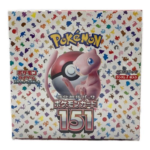 強化拡張パック ポケモンカード151　ポケモンカードBOX