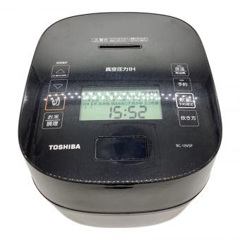 TOSHIBA (トウシバ) 圧力IH炊飯ジャー RC-10VSP 2020年製 5.5合(1.0L)